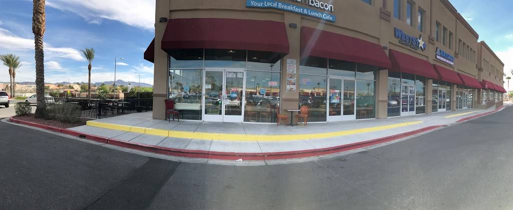 Truffles N Bacon Cafe | cafe | 8872 S Eastern Ave Ste 100, Las Vegas, NV 89123, USA | 7025031102 OR +1 702-503-1102