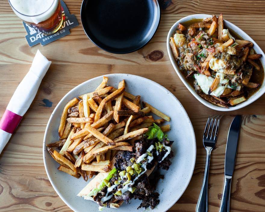 Daredevil Hall | restaurant | 2721 E 86th St Suite 180, Indianapolis, IN 46240, USA | 3177572888 OR +1 317-757-2888