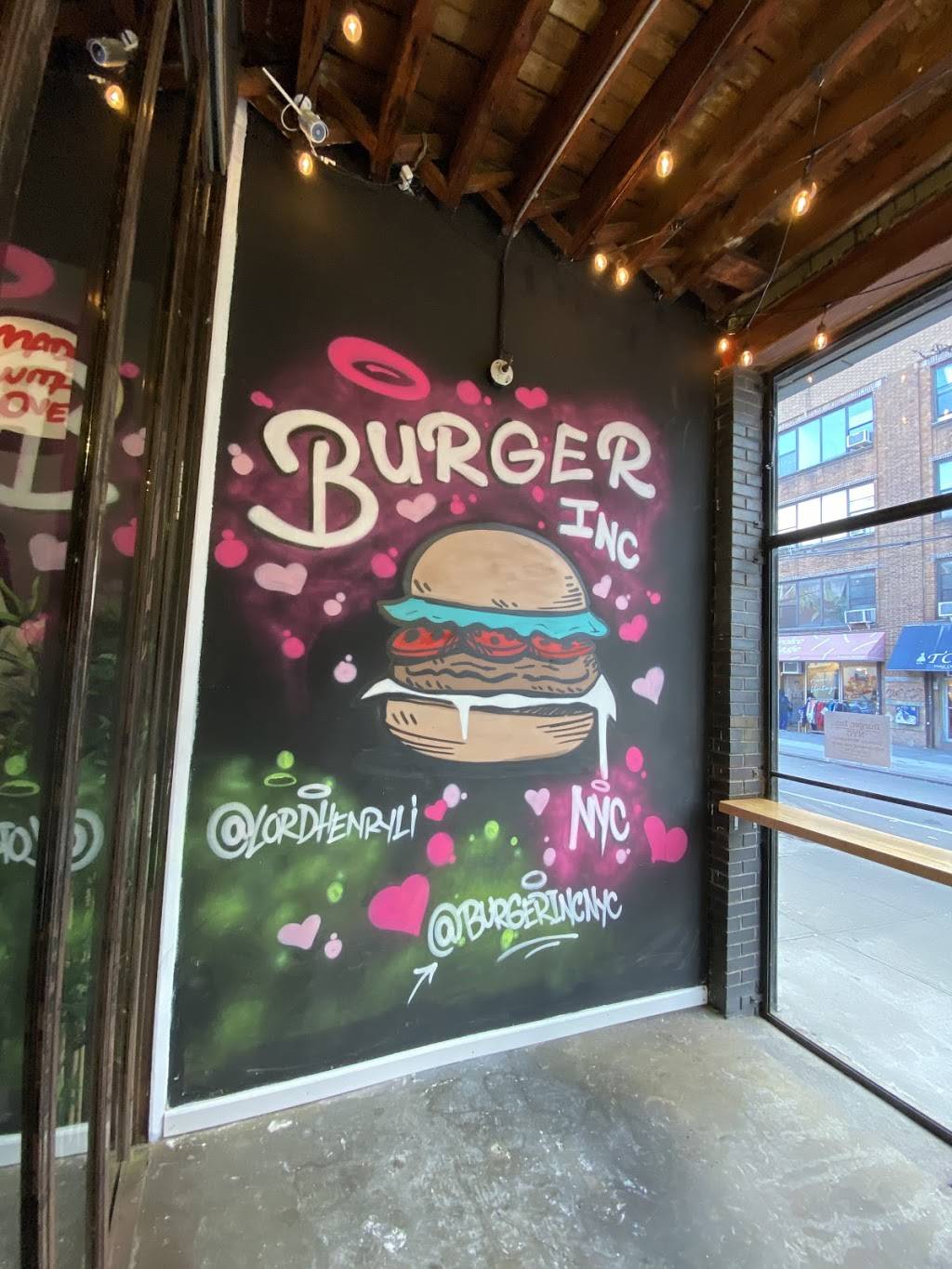 Burger, Inc. NYC - Brooklyn | restaurant | 135a N 5th St, Brooklyn, NY 11249, USA | 3474639555 OR +1 347-463-9555