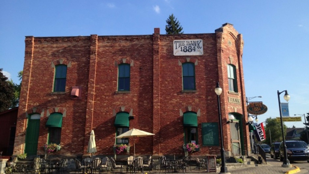The Bank 1884 Food & Spirits | restaurant | 8646 Lake St, Port Austin, MI 48467, USA | 9897385353 OR +1 989-738-5353