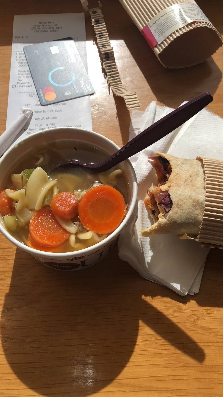 Pret A Manger | cafe | 222 Merchandise Mart, Chicago, IL 60654, USA | 3123485605 OR +1 312-348-5605