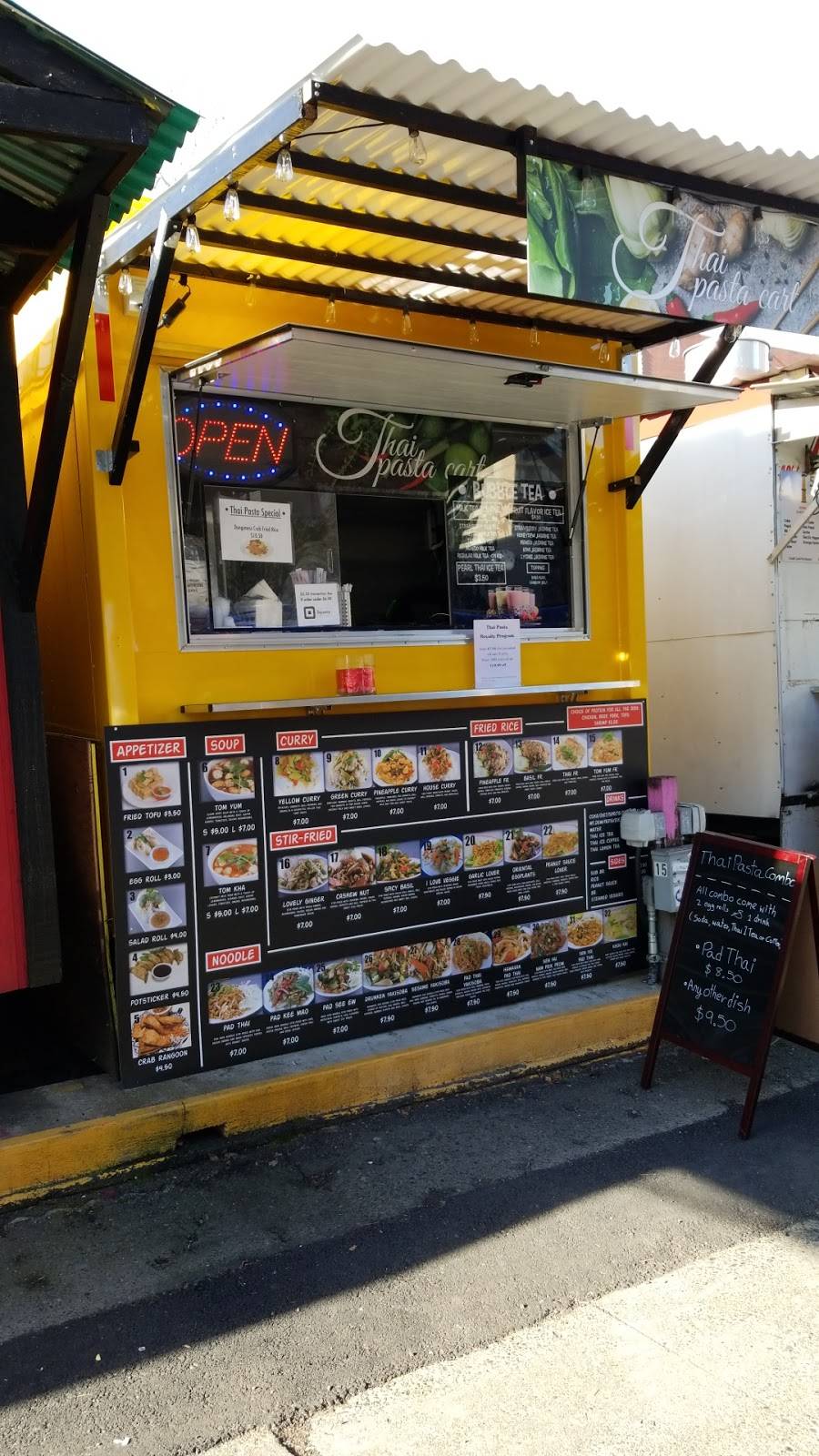 Thai Pasta Cart | restaurant | 1901 SW 4th Ave, Portland, OR 97201, USA | 5035483096 OR +1 503-548-3096