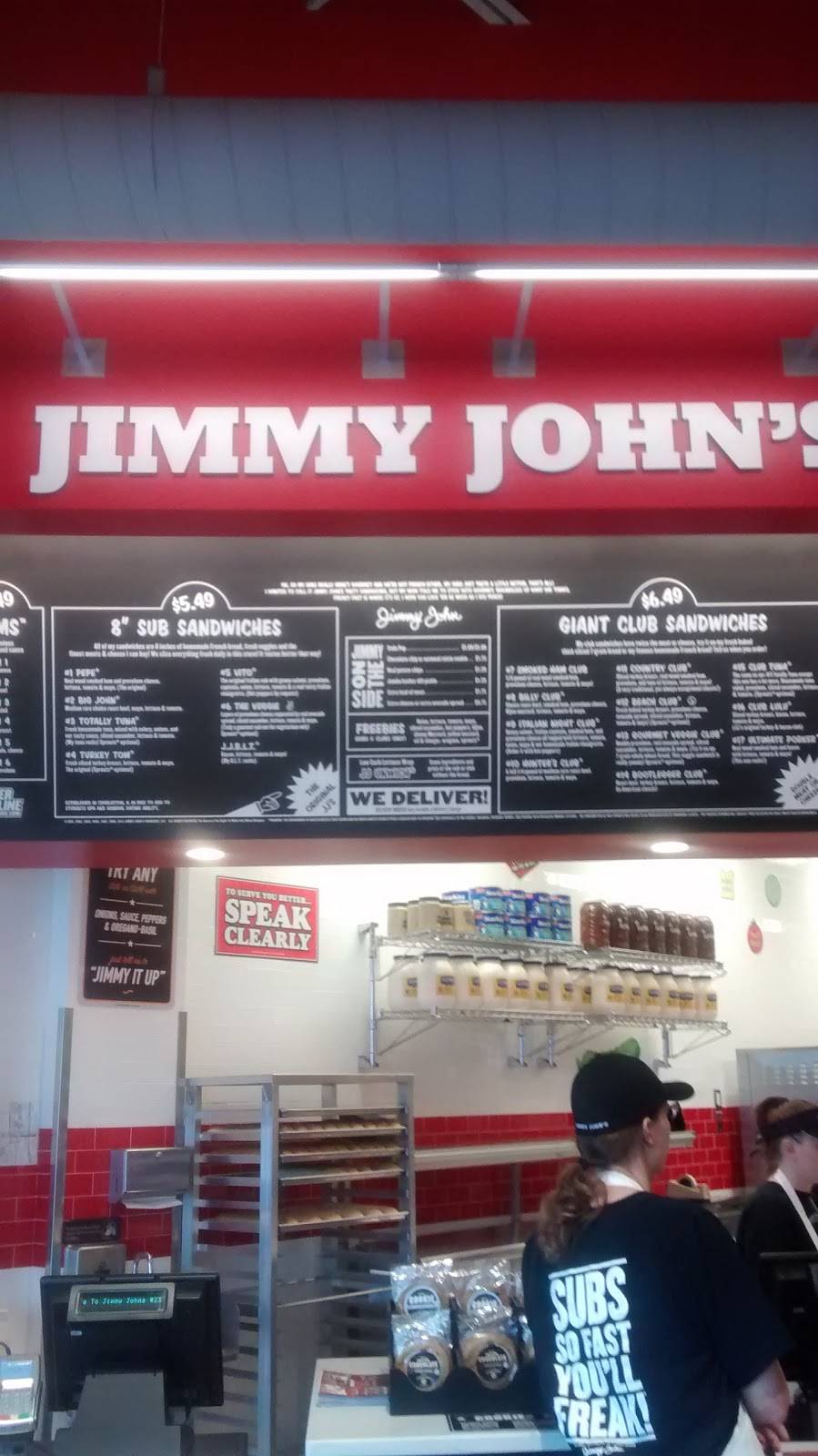 Jimmy Johns | meal delivery | 13211 Cortez Blvd, Brooksville, FL 34613, USA | 3525927500 OR +1 352-592-7500