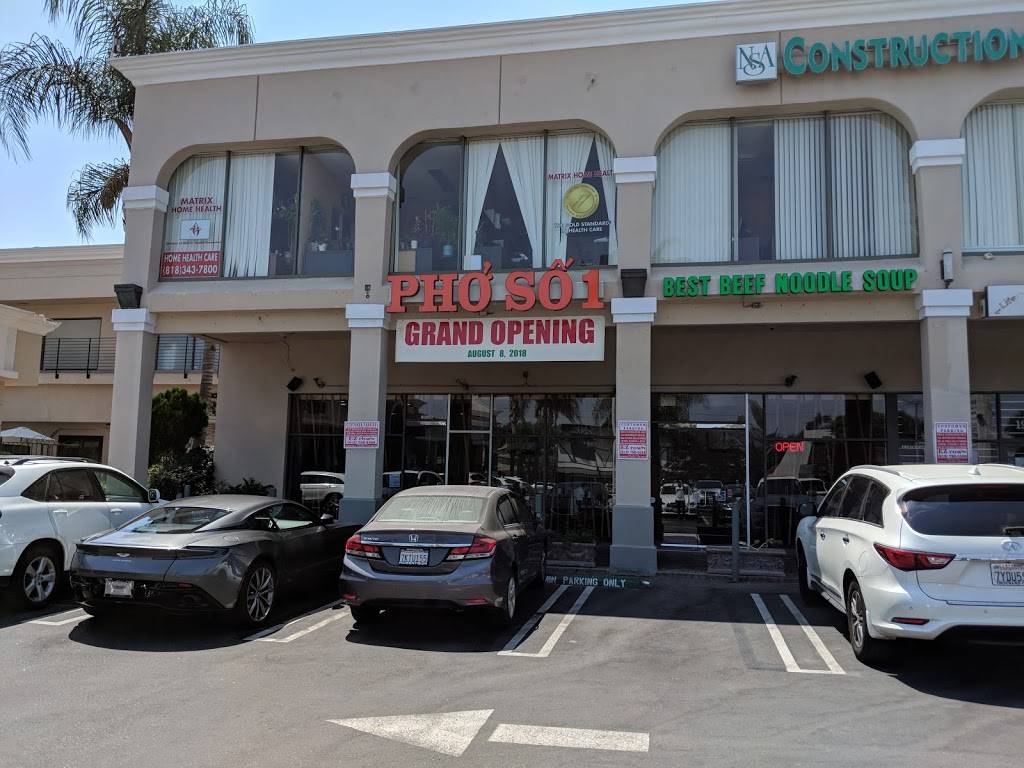 Pho So 1 | restaurant | 19548 Ventura Blvd, Tarzana, CA 91356, USA | 8183451686 OR +1 818-345-1686