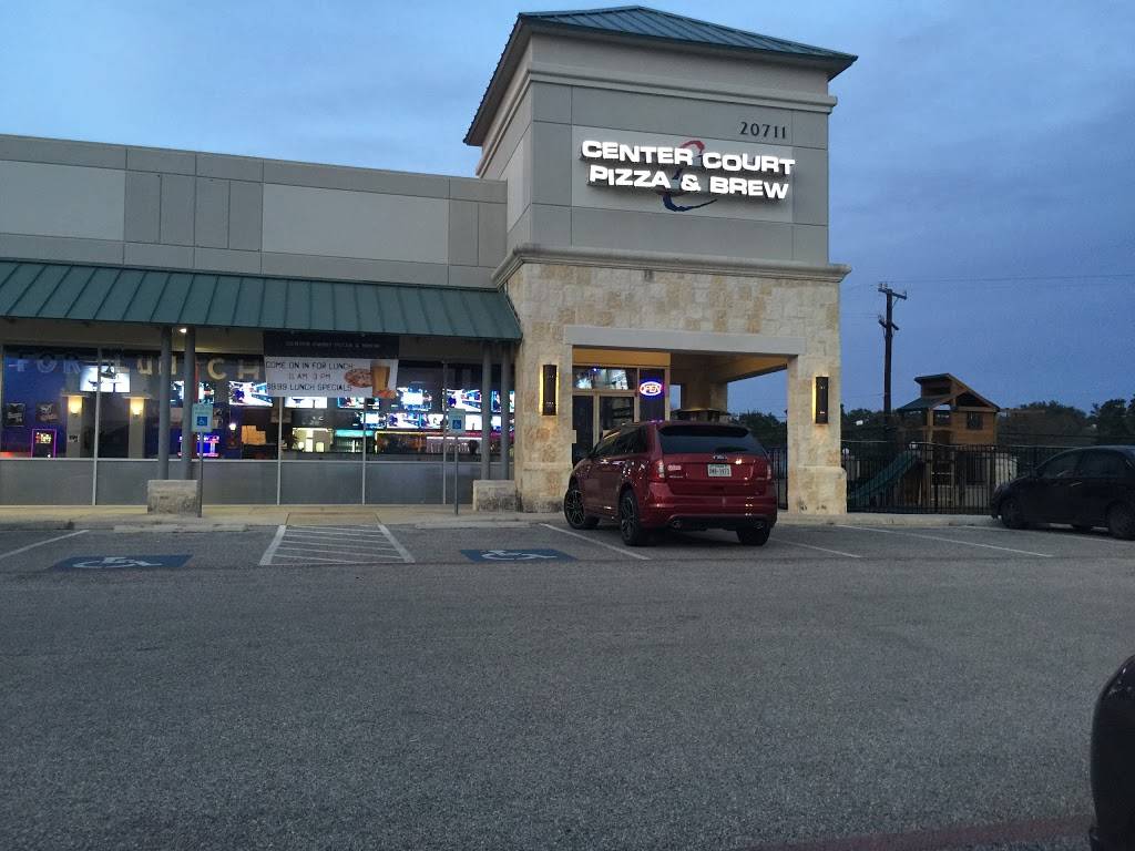 Center Court Pizza & Brew | restaurant | 20711 Wilderness Oak #113, San Antonio, TX 78258, USA | 2104975152 OR +1 210-497-5152
