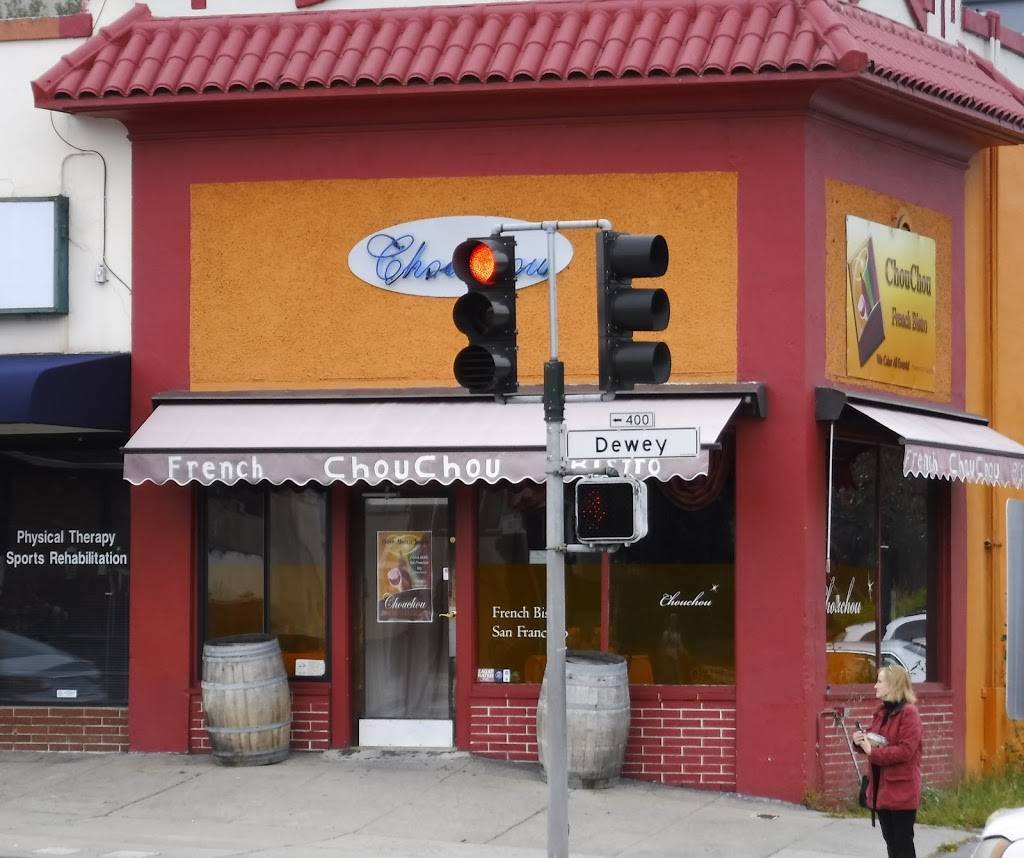 ChouChou French Bistro | restaurant | 400 Dewey Blvd, San Francisco, CA 94116, USA | 4152420960 OR +1 415-242-0960