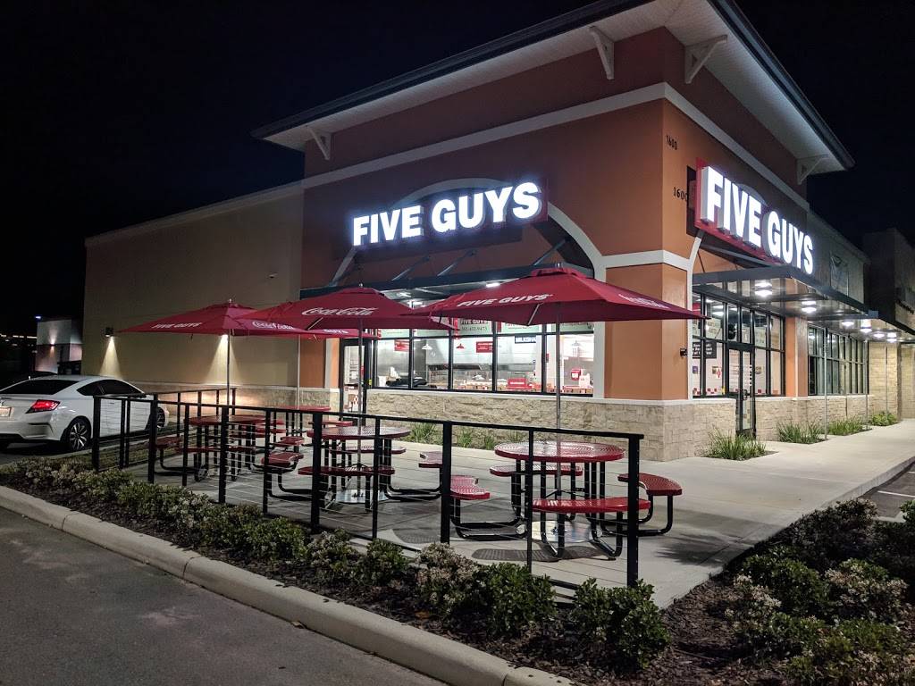Five Guys | restaurant | 1600 N Hancock Rd, Clermont, FL 34711, USA | 3524329473 OR +1 352-432-9473