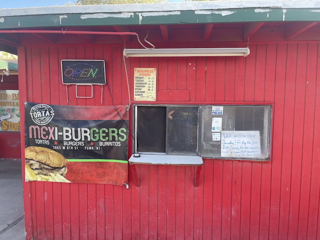 Mexi-Burger | restaurant | 3865 W 8th St, Yuma, AZ 85364, USA | 9287831048 OR +1 928-783-1048