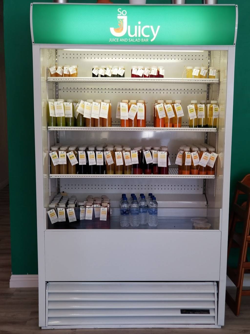 So Juicy- Juice & Salad Bar | cafe | 208 N Carson St, Carson City, NV 89701, USA | 7754347499 OR +1 775-434-7499