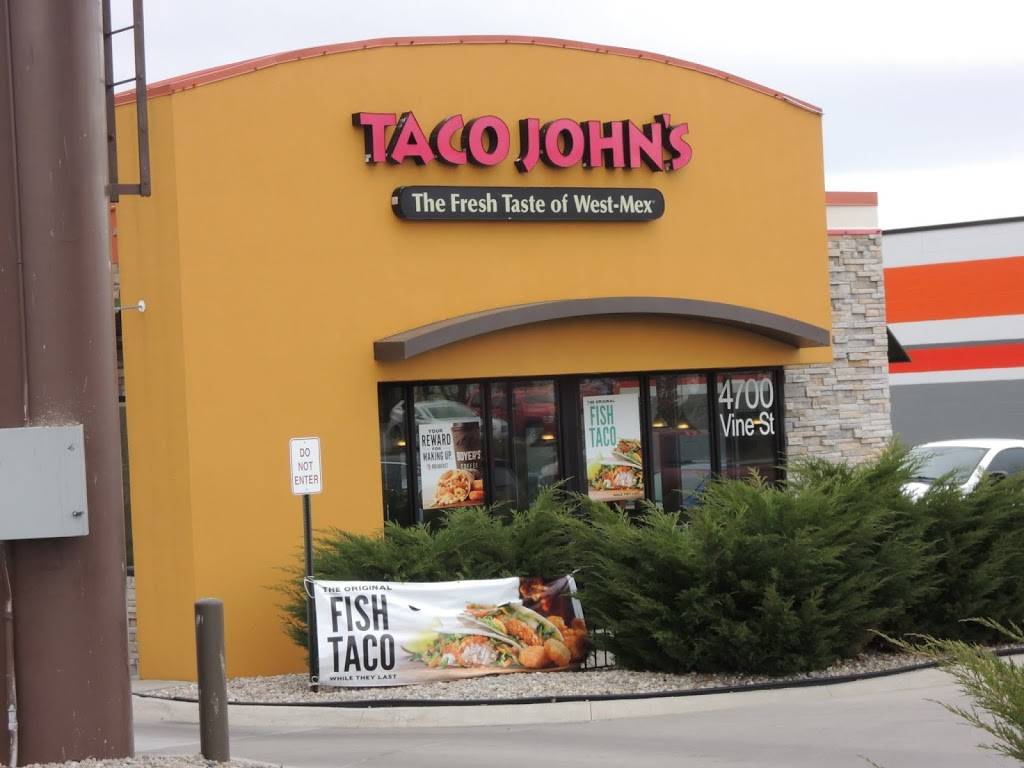 Taco Johns | restaurant | 4700 Vine St, Lincoln, NE 68503, USA | 4024663950 OR +1 402-466-3950