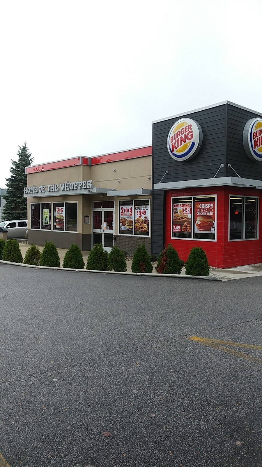 Burger King | restaurant | 1456 4th St NW, New Philadelphia, OH 44663, USA | 3303641810 OR +1 330-364-1810