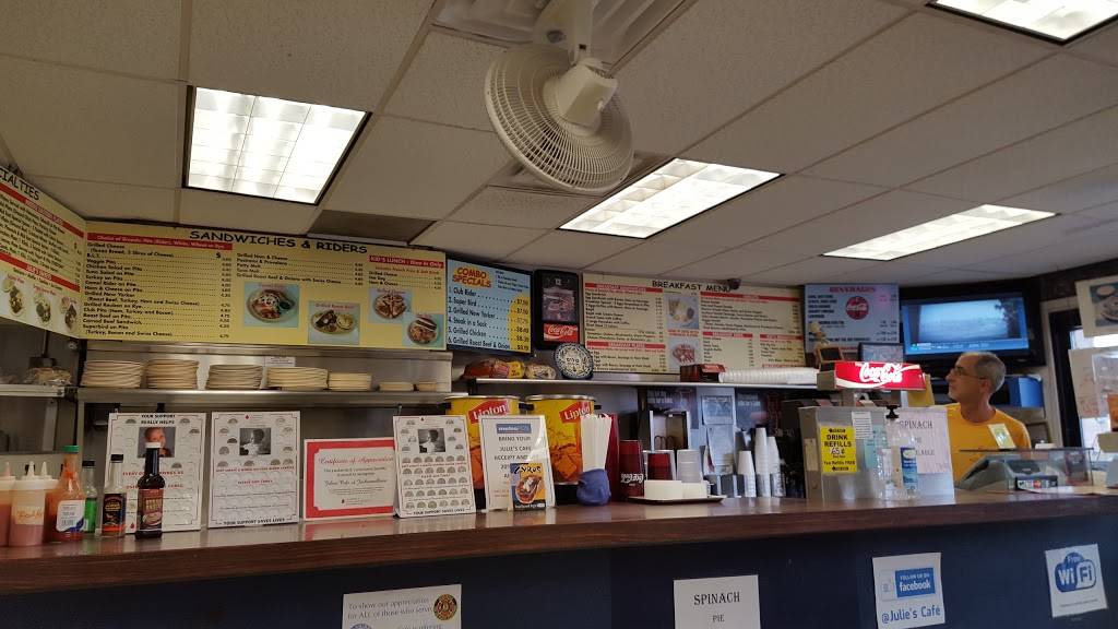 Julies Cafe | cafe | 5100 Sunbeam Rd # 4, Jacksonville, FL 32257, USA | 9042688121 OR +1 904-268-8121