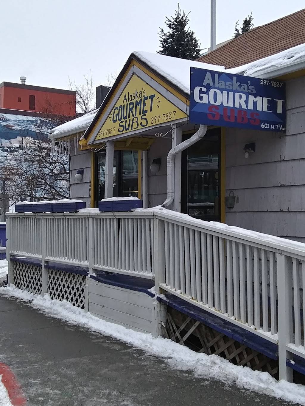 Alaskas Gourmet Subs | restaurant | 601 W 7th Ave, Anchorage, AK 99501, USA | 9072977827 OR +1 907-297-7827