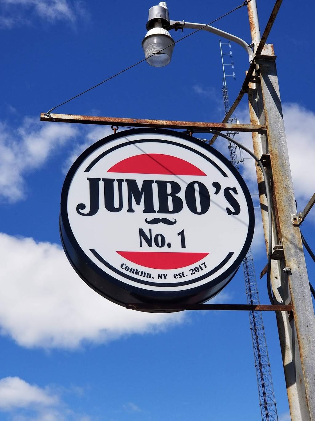 Jumbos No. 1 | restaurant | 1577 Conklin Rd, Conklin, NY 13748, USA | 6072964269 OR +1 607-296-4269