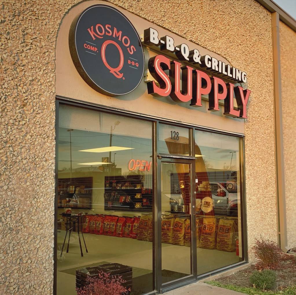 Kosmos Q BBQ & Grilling Supply | restaurant | 400 Vermont Ave Suite 128, Oklahoma City, OK 73108, USA | 4052122701 OR +1 405-212-2701