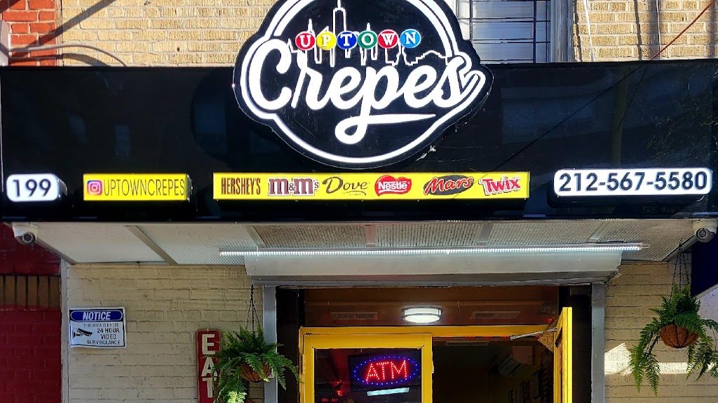 Uptown Crepes | restaurant | 199 Sherman Avenue 1 store, New York, NY 10034, USA | 2125675580 OR +1 212-567-5580
