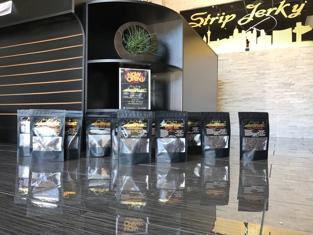Strip Jerky | restaurant | 7450 W Cheyenne Ave #102, Las Vegas, NV 89129, USA | 7027523284 OR +1 702-752-3284
