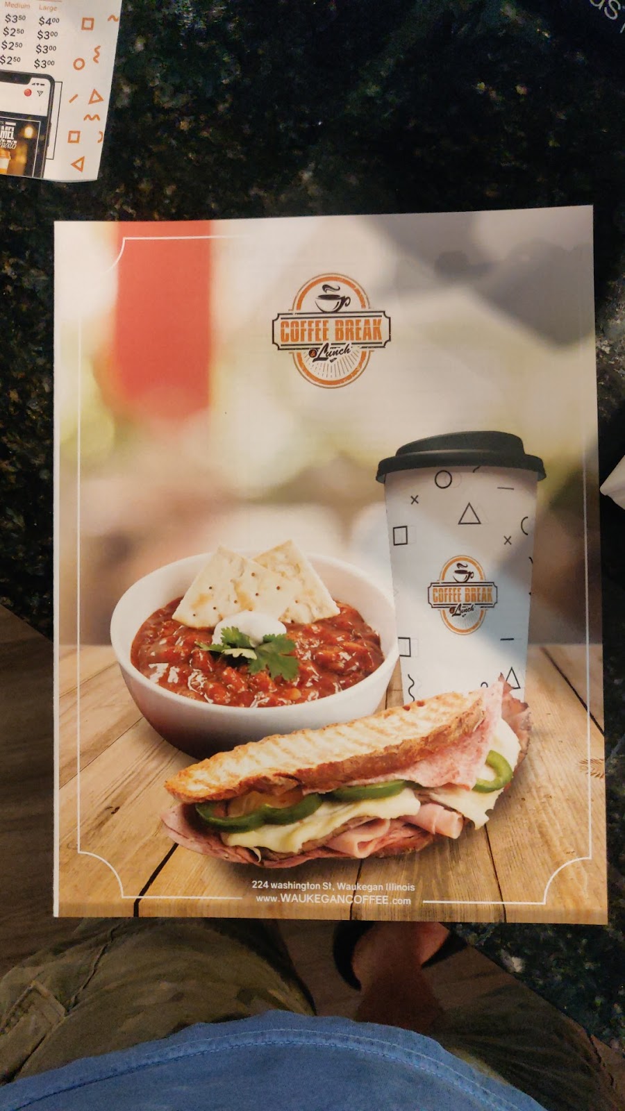 Coffee break And Lunch | cafe | 224 Washington St, Waukegan, IL 60085, USA | 2243817358 OR +1 224-381-7358