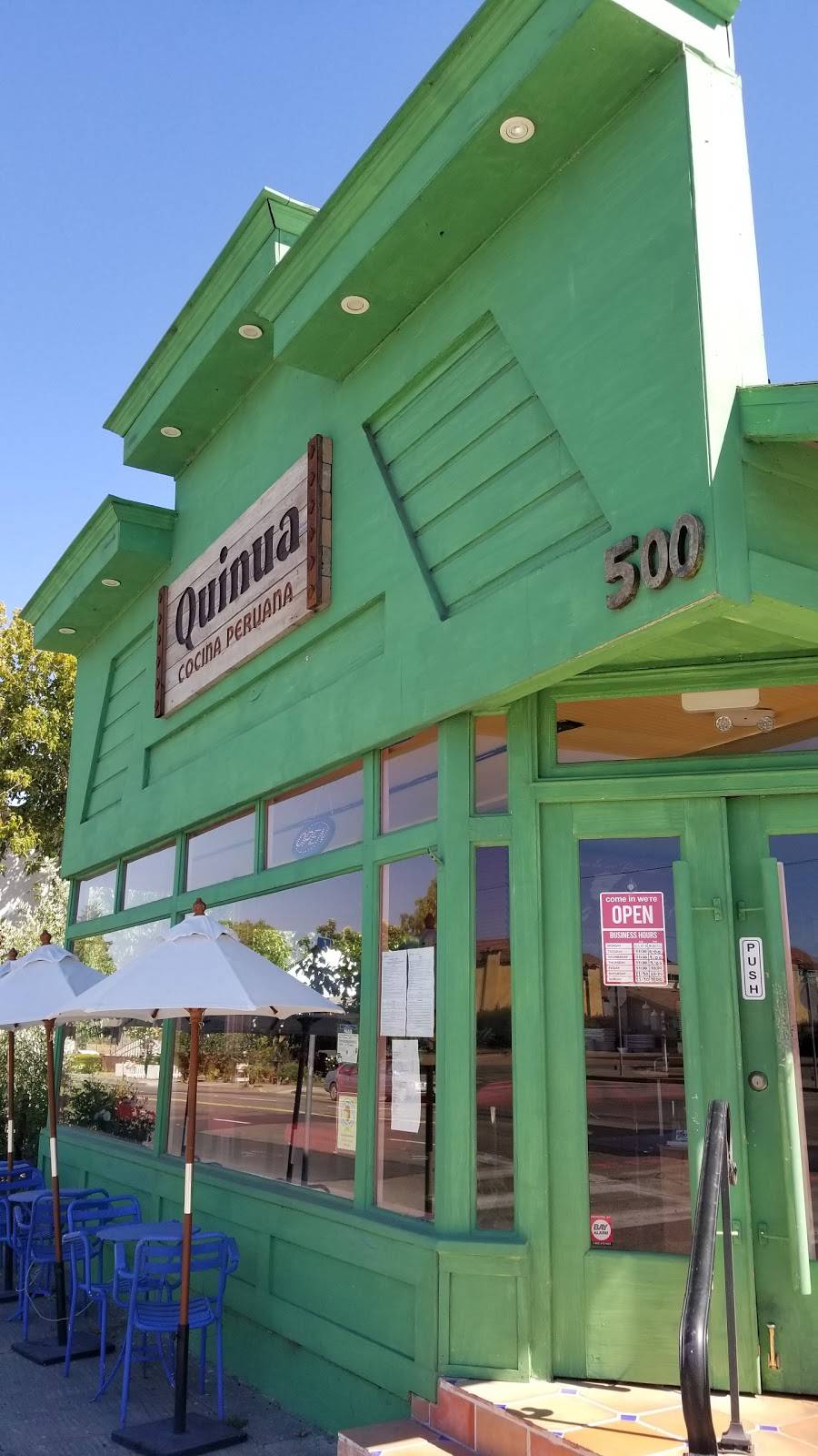 Quinua Restaurant Cocina Peruana | restaurant | 500 Petaluma Blvd S, Petaluma, CA 94952, USA | 7079817359 OR +1 707-981-7359