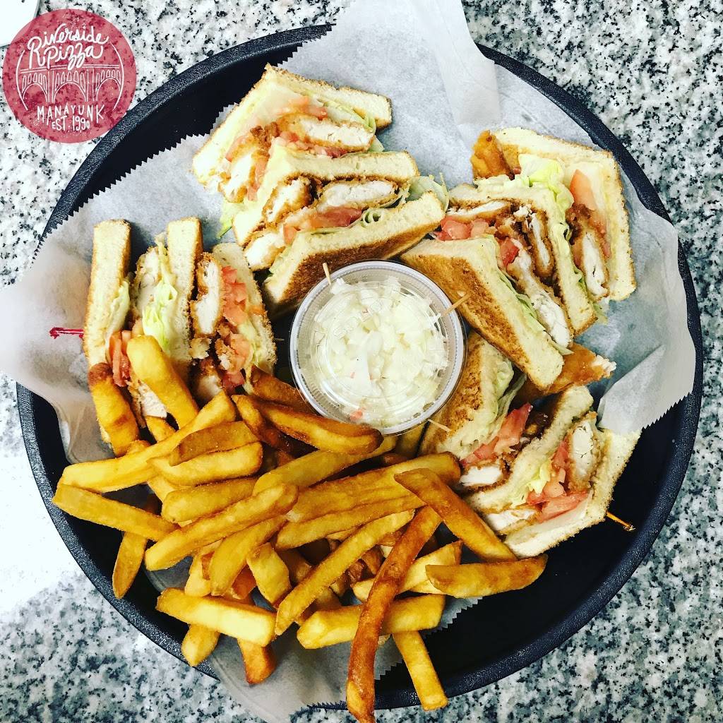 Riverside Pizza Manayunk | meal takeaway | 4217 Main St, Manayunk, PA 19127, USA | 2154827400 OR +1 215-482-7400