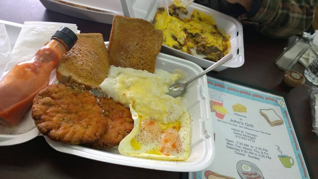 Johns Grill Coney Island | restaurant | 10534 W Chicago, Detroit, MI 48204, USA | 3139335733 OR +1 313-933-5733