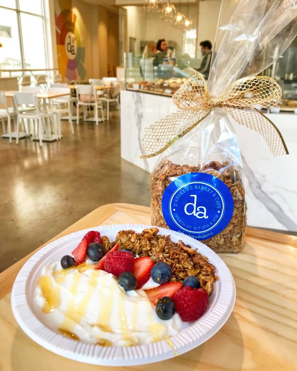 D’Andrews Bakery & Cafe | bakery | 555 Church St, Nashville, TN 37219, USA | 6153754934 OR +1 615-375-4934