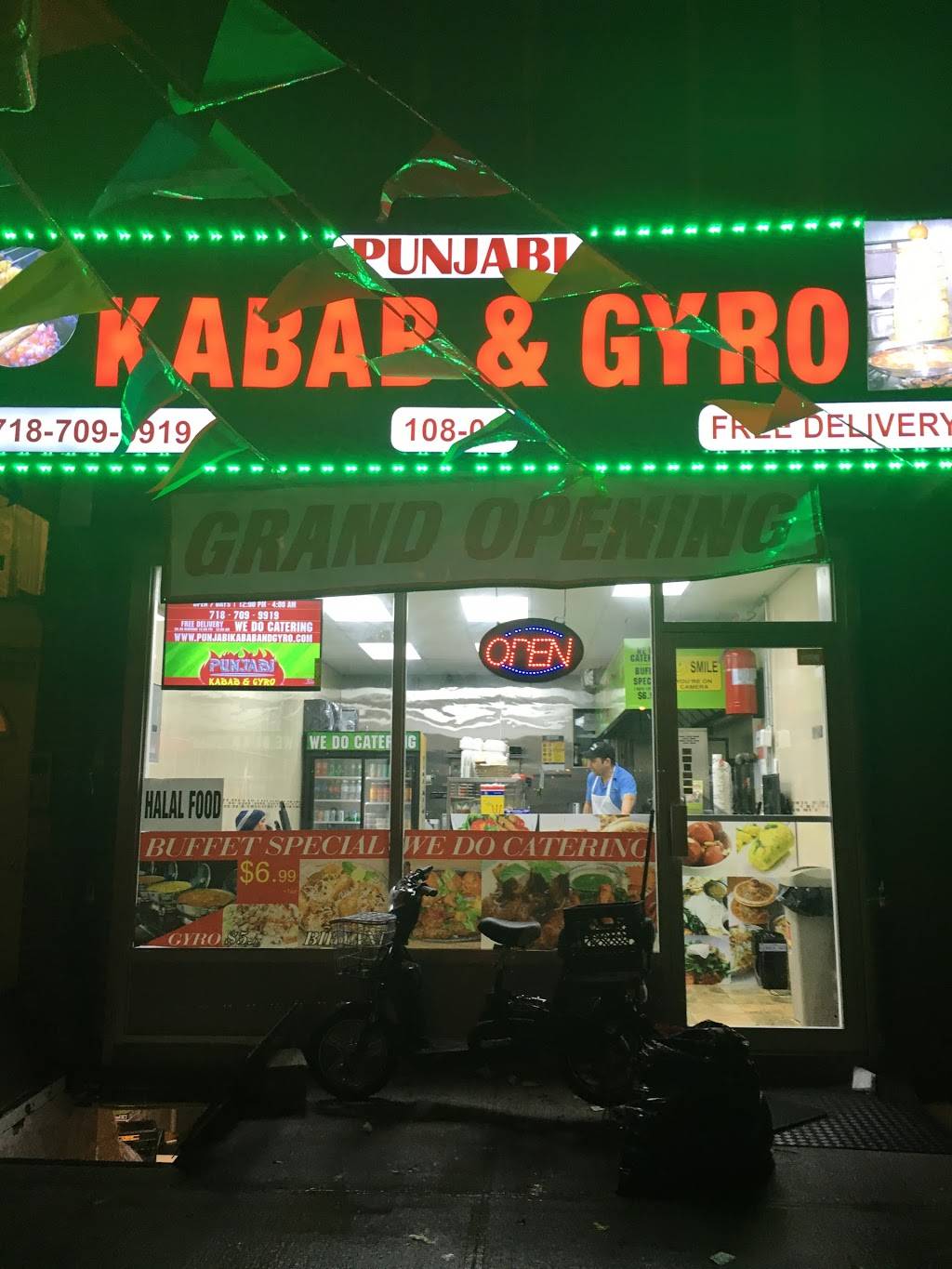 Punjabi Kabab and Gyro | restaurant | 108-3 101st Ave, South Richmond Hill, NY 11419, USA | 7187099919 OR +1 718-709-9919