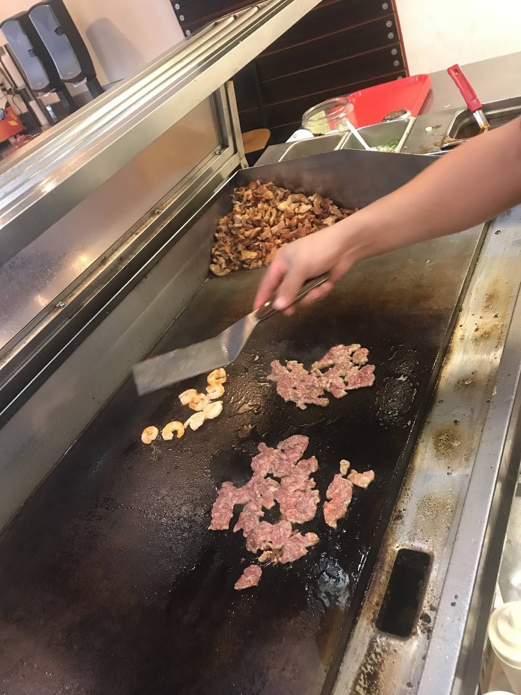 Quickfire Japanese Hibachi | restaurant | 7732A Richmond Hwy, Alexandria, VA 22306, USA | 7037998182 OR +1 703-799-8182