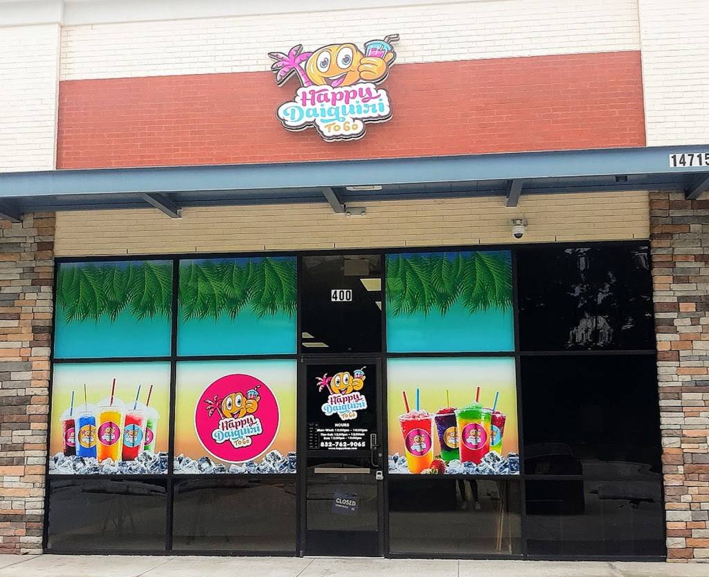 Happy Daiquiri To Go | restaurant | 14715 T C Jester Blvd Ste 400, Houston, TX 77068, USA | 2818365970 OR +1 281-836-5970