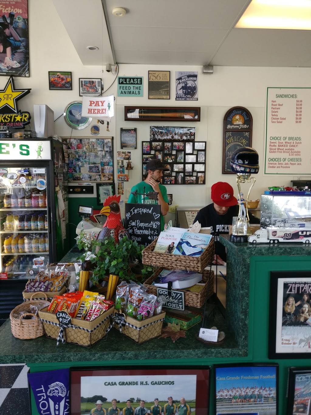 Mr. Pickles Sandwich Shop | meal takeaway | 3100 Lakeville Hwy C, Petaluma, CA 94954, USA | 7077631676 OR +1 707-763-1676