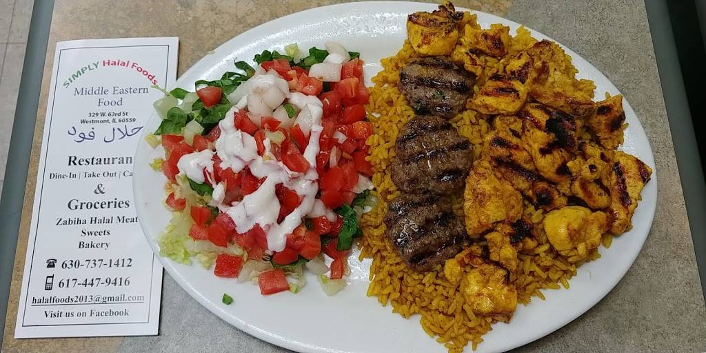 Simply Halal Foods | restaurant | 329 63rd St, Westmont, IL 60559, USA | 6307371412 OR +1 630-737-1412