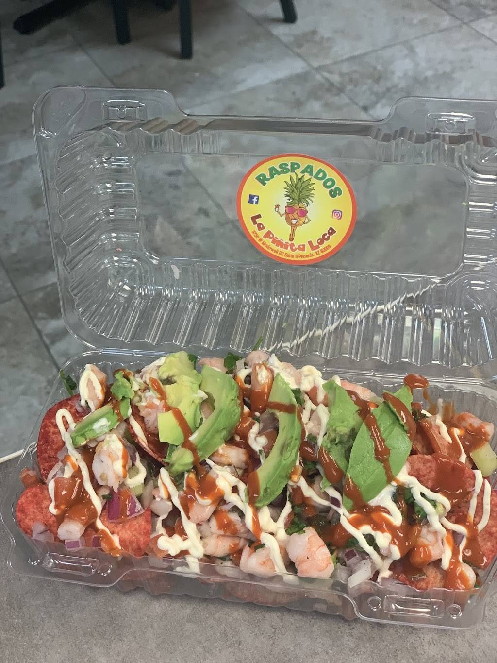 Raspados La Piñita loca | meal takeaway | 3750 W McDowell Rd suite 6, Phoenix, AZ 85009, USA | 6026122307 OR +1 602-612-2307