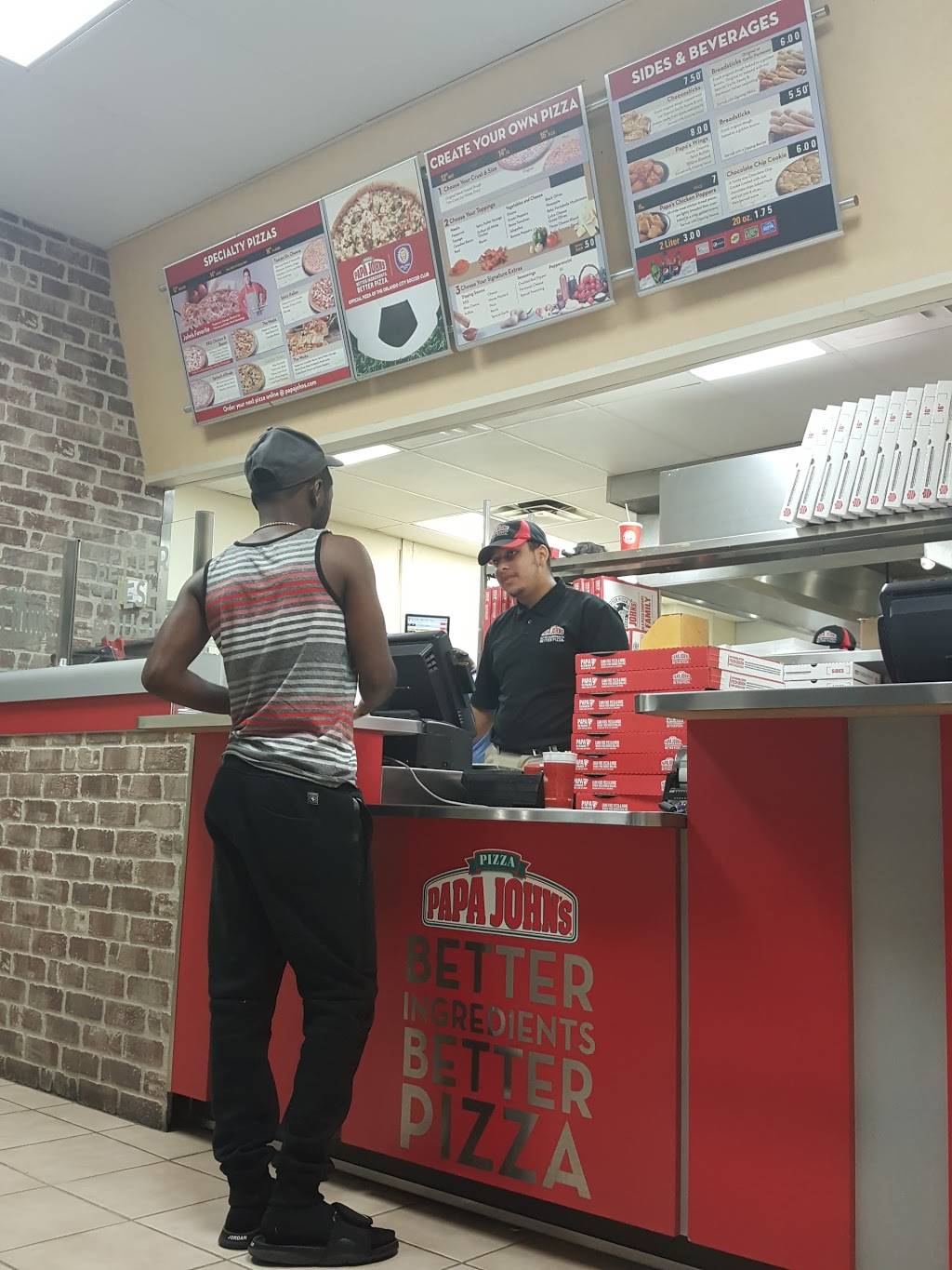 Papa Johns Pizza | restaurant | 1716 S Orange Blossom Trail, Apopka, FL 32703, USA | 4078807272 OR +1 407-880-7272