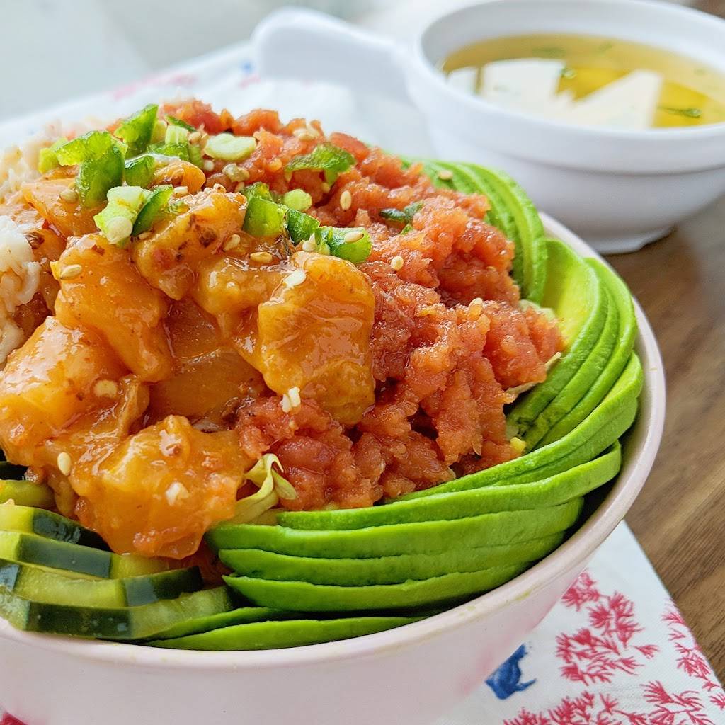 Poki Cat - Poke and Salad | restaurant | 707 E Ocean Blvd, Long Beach, CA 90802, USA | 5623626602 OR +1 562-362-6602