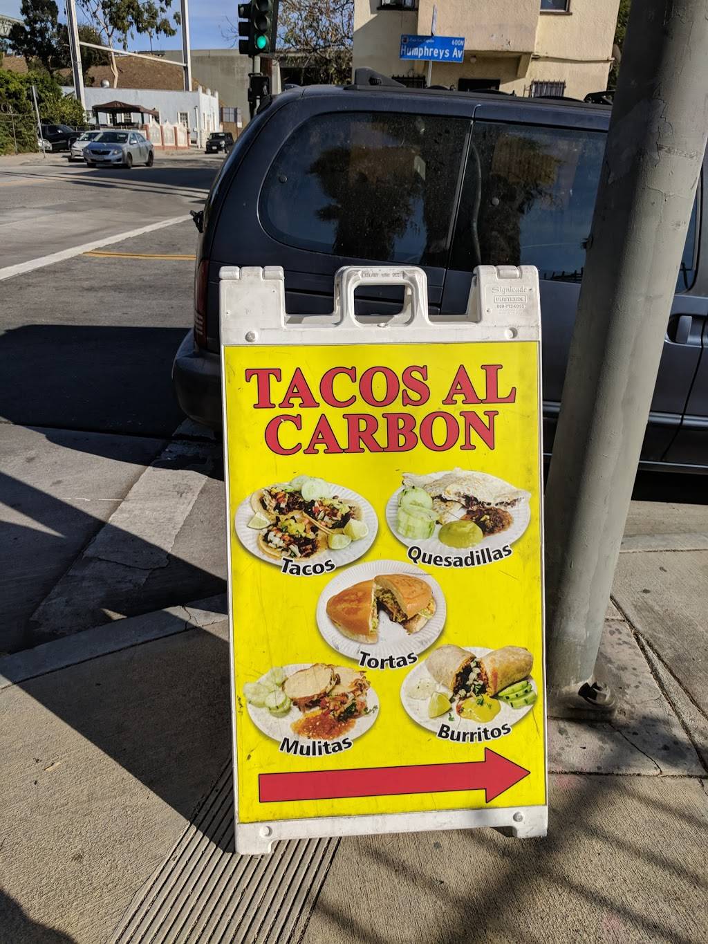 Los Famosos Tacos Al Carbon | restaurant | 627 N Humphreys Ave, East Los Angeles, CA 90022, USA | 3239012535 OR +1 323-901-2535