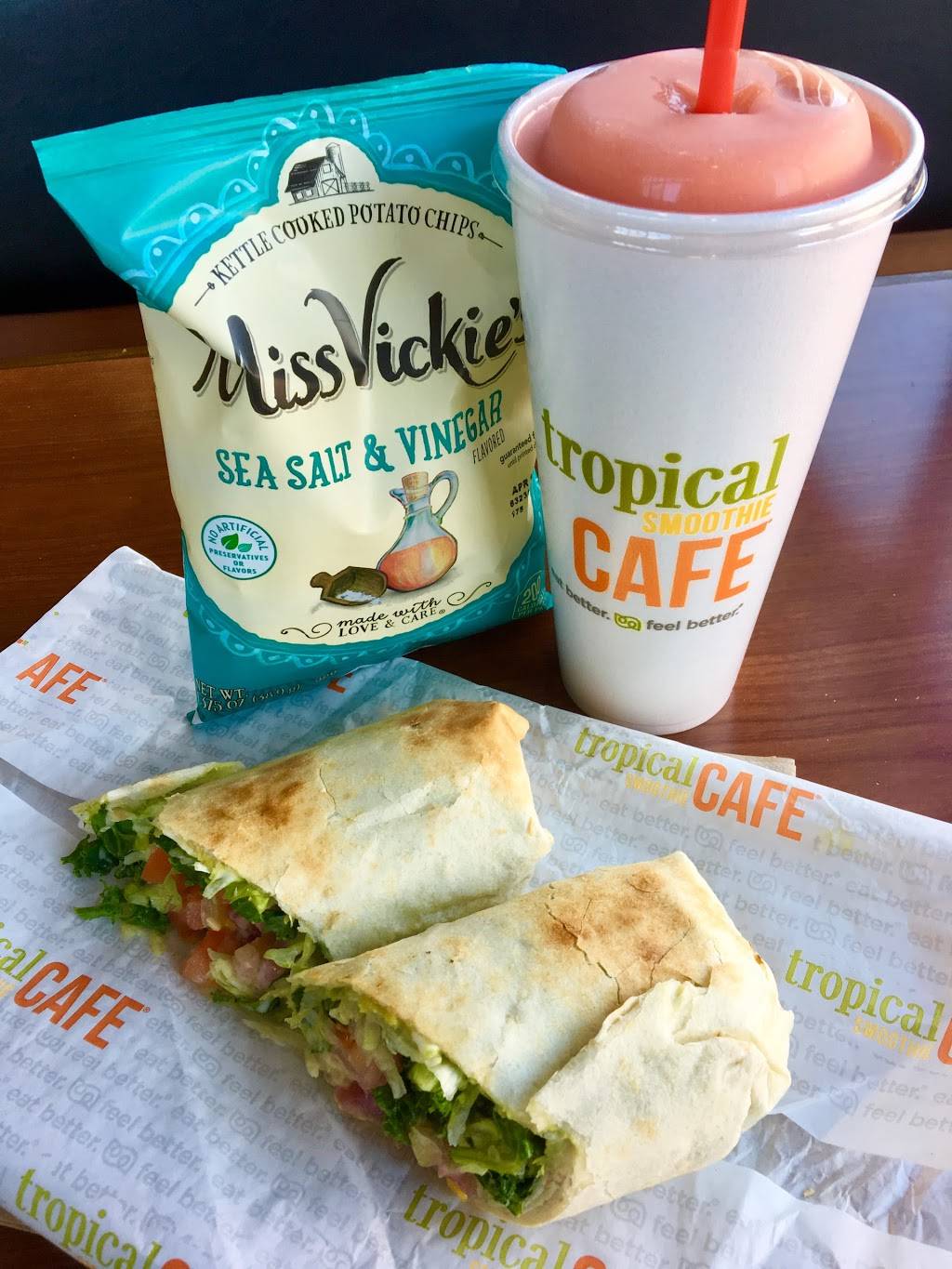 Tropical Smoothie Cafe | restaurant | 1153 N Military Hwy, Norfolk, VA 23502, USA | 7574555694 OR +1 757-455-5694