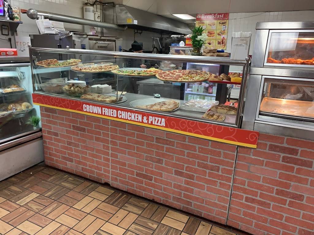 Crown Fried Chicken and Pizza | restaurant | 90-85 Sutphin Blvd, Jamaica, NY 11435, USA | 7185265262 OR +1 718-526-5262
