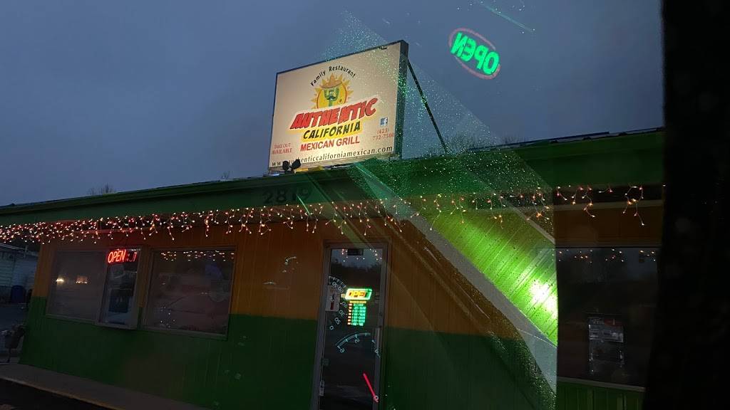 Authentic California Mexican Grill | restaurant | 1920 N Eastman Rd, Kingsport, TN 37664, USA | 4232462155 OR +1 423-246-2155