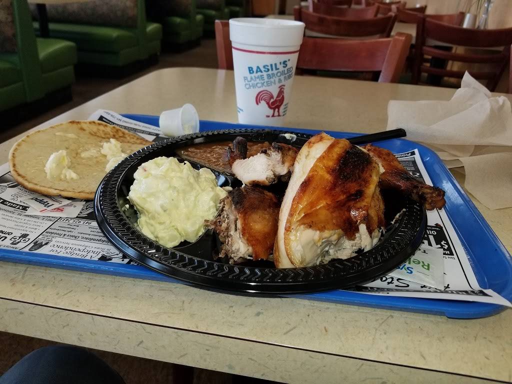 Basils Flame Broiled Chicken | restaurant | 4300 Bee Ridge Rd, Sarasota, FL 34233, USA | 9413775474 OR +1 941-377-5474