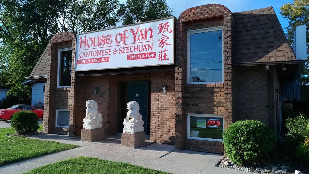 House Of Yan | restaurant | 581 Broadway, Belle River, ON N0R 1A0, Canada | 5197281288 OR +1 519-728-1288