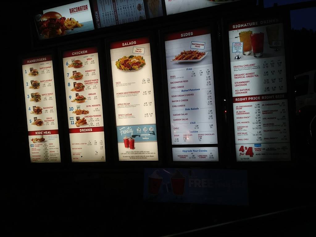 Wendys | restaurant | 101 Riverpoint Pkwy, Canton, GA 30114, USA | 7703454981 OR +1 770-345-4981