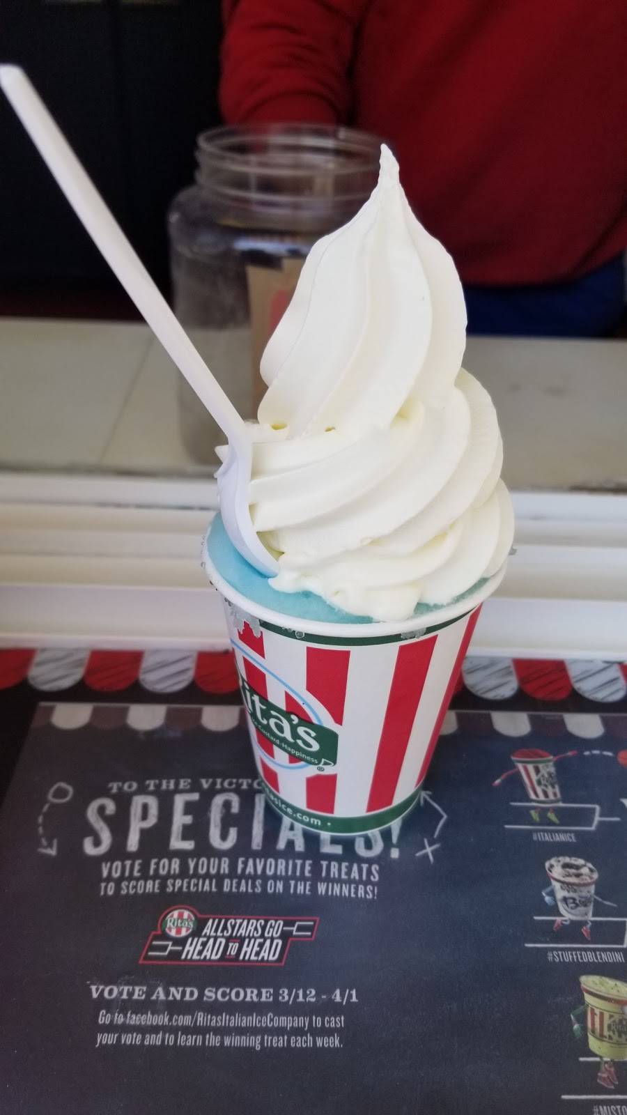 Ritas Italian Ice & Frozen Custard | restaurant | 12801 Wisteria Dr, Germantown, MD 20874, USA | 3015154114 OR +1 301-515-4114