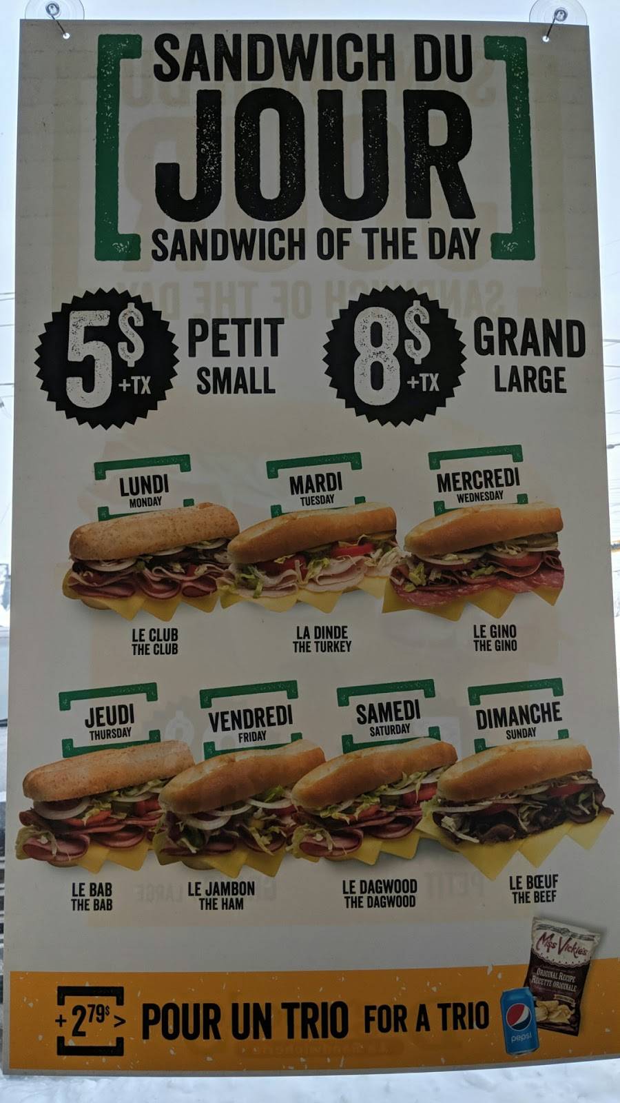 Dagwoods La Sandwicherie | restaurant | 305 Boulevard Curé-Labelle, Fabreville, QC H7P 2P2, Canada | 4506289696 OR +1 450-628-9696