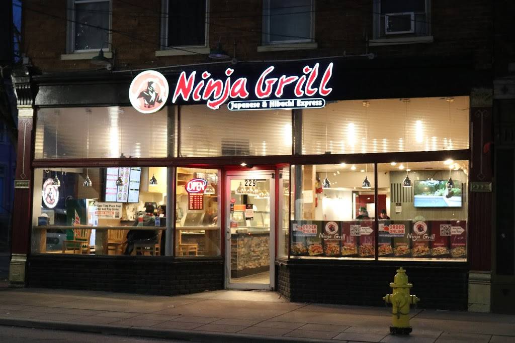 Ninja Grill Japanese & Hibachi Express | restaurant | 229 W McMillan St, Cincinnati, OH 45219, USA | 5136211999 OR +1 513-621-1999