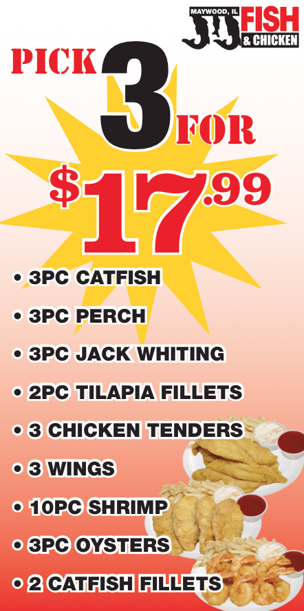 JJ Fish & Chicken on Cicero | restaurant | 325 S Cicero Ave, Chicago, IL 60644, USA | 7736885669 OR +1 773-688-5669