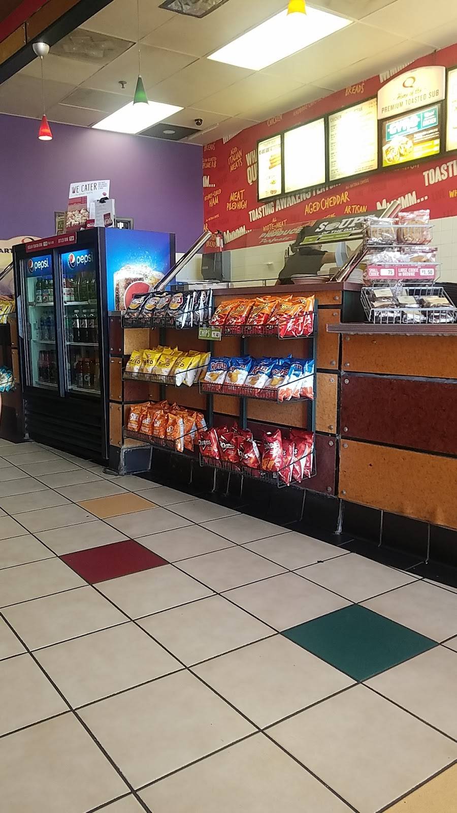 Quiznos | restaurant | 12980 Foothill Blvd Ste 130, Sylmar, CA 91342, USA | 8183656565 OR +1 818-365-6565