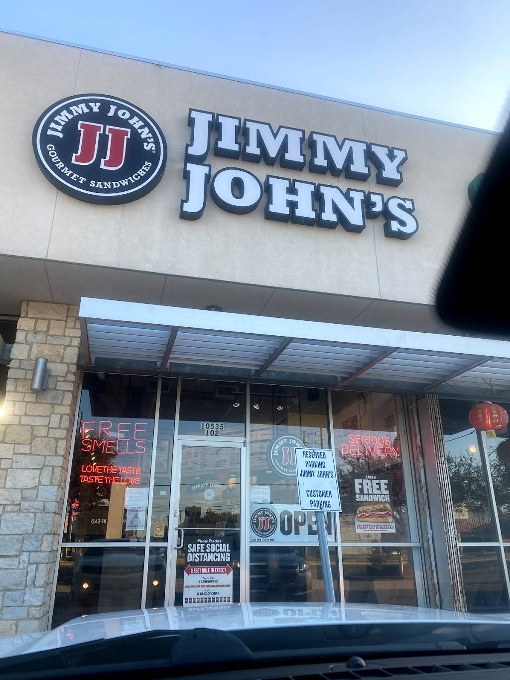 Jimmy Johns | meal delivery | 10535 Westheimer Rd #102, Houston, TX 77042, USA | 7132449900 OR +1 713-244-9900