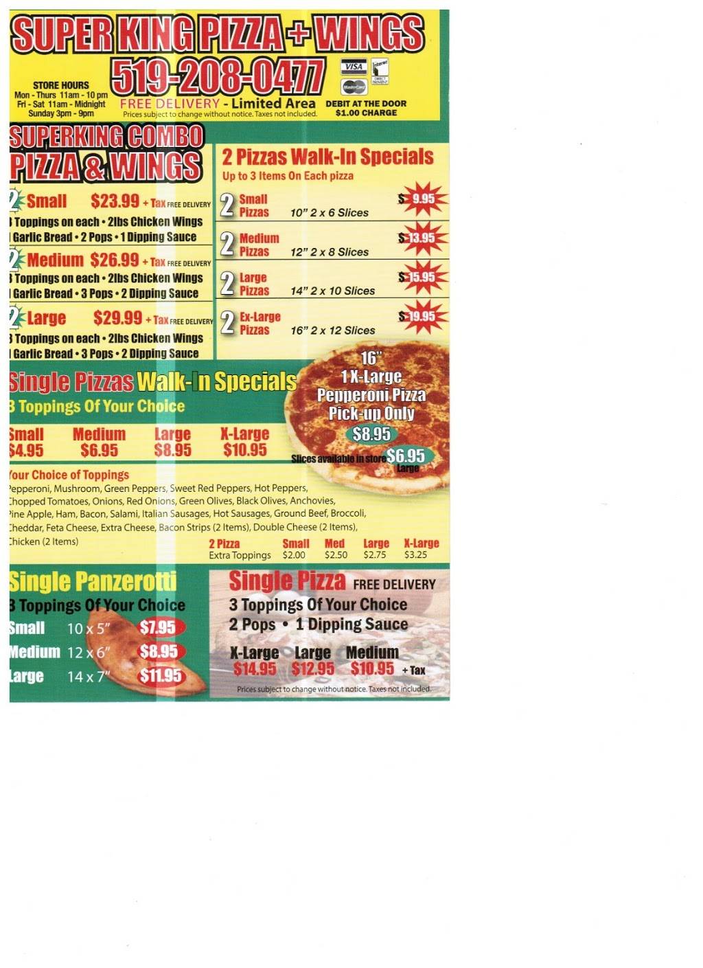 Ares Pizza + Wing | restaurant | 287 King St E, Kitchener, ON N2G 3K6, Canada | 5192080477 OR +1 519-208-0477