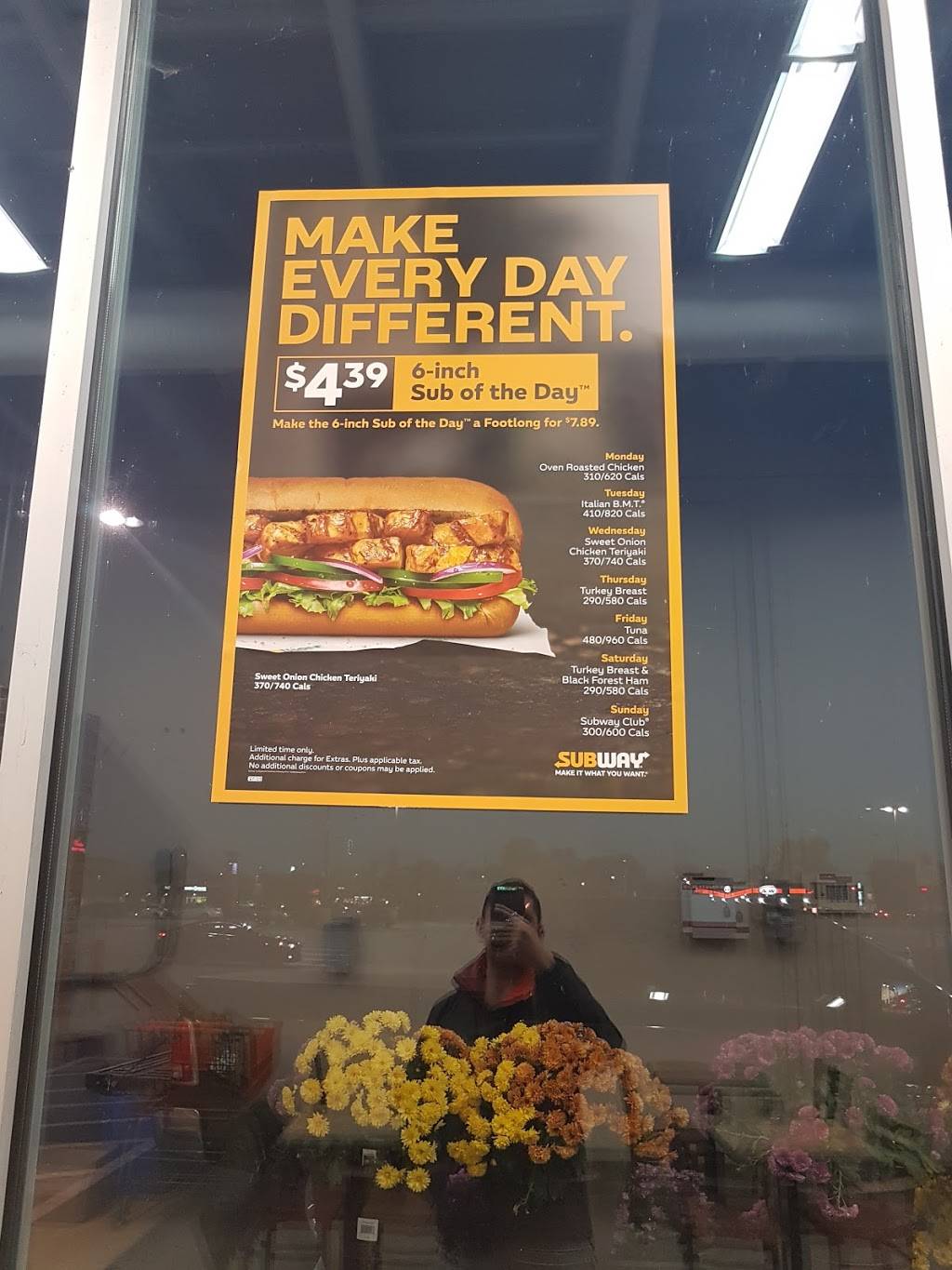 Subway | restaurant | Home Depot, 6570 Tecumseh Rd E, Windsor, ON N8T 1E6, Canada | 5199486662 OR +1 519-948-6662