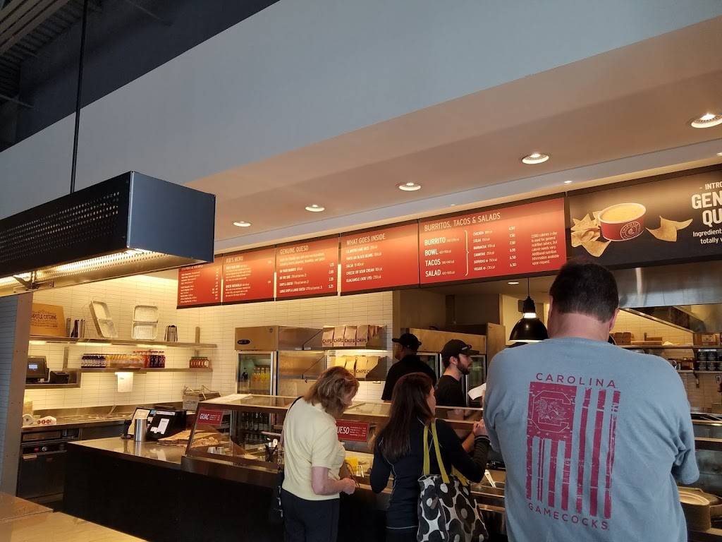 Chipotle Mexican Grill | restaurant | 6070 Garners Ferry Rd Ste F, Columbia, SC 29209, USA | 8037766346 OR +1 803-776-6346